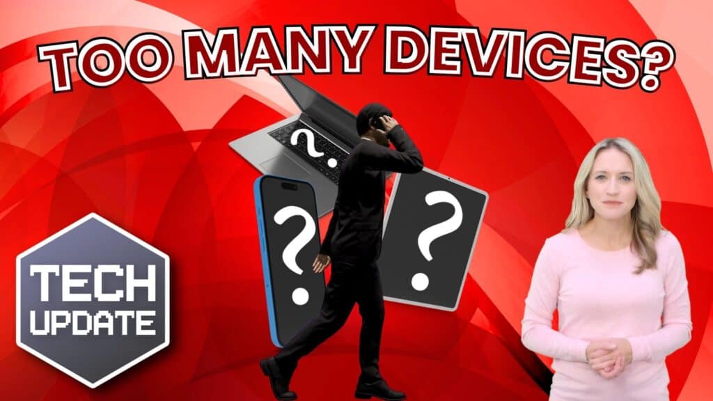 How many devices do you use every workday?